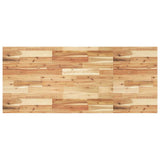 Piano Tavolo Rettangolare 140x60x4 cm Legno Massello di Acacia