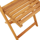 Set Pranzo da Giardino 5pz Antracite Tessuto e Legno Massello