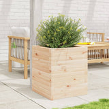 Fioriera da Giardino 40x40x46 cm in Legno Massello di Pino