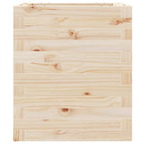 Fioriera da Giardino 40x40x46 cm in Legno Massello di Pino