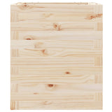 Fioriera da Giardino 40x40x46 cm in Legno Massello di Pino