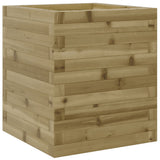 Fioriera da Giardino 40x40x46 cm in Legno di Pino Impregnato
