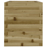 Fioriera da Giardino 40x40x46 cm in Legno di Pino Impregnato