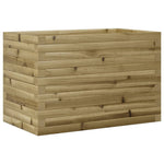 Fioriera da Giardino 70x40x46 cm in Legno di Pino Impregnato