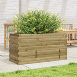 Fioriera da Giardino 90x40x46 cm in Legno di Pino Impregnato