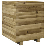 Fioriera da Giardino 40x40x49,5 cm in Legno di Pino Impregnato