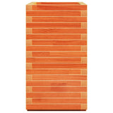 Fioriera Giardino Marrone Cera 70x40x72 cm Legno Massello Pino