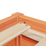 Letto con Materasso Marrone Cera 160x200cm Legno Massello Pino