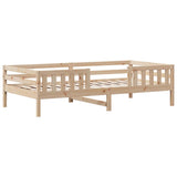 Giroletto con Tetto 100x200 cm in Legno Massello di Pino