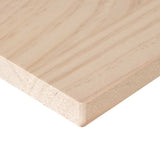 Piano per Tavolo 50x50x2,5 cm Quadrato Legno Massello di Pino