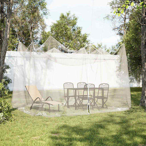 Zanzariera per Interni Esterni 156 Rete Bianca 300x300x250 cm