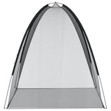 Zanzariera Mongolia con Porte 220 Rete Nera 200x120x130 cm