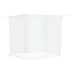 Zanzariera Sospesa 156 Rete Bianca 220x120x150 cm