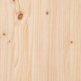 Tavolo da Pranzo Telaio a Y 140x80x75 cm Legno Pino e Acciaio