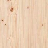 Tavolo da Pranzo Telaio a X 50x50x75,5 cm Legno Pino e Acciaio