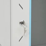 Armadietto di Rete a Parete 12U da 19" IP20 53x40x60 cm