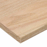 Gradini 8 pz 80x25x2 cm in Rovere Massello Non Trattato