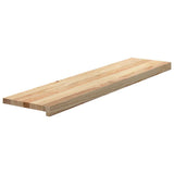 Gradini 20 pz 110x25x2 cm in Rovere Massello Non Trattato