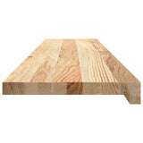 Gradini 20 pz 110x25x2 cm in Rovere Massello Non Trattato