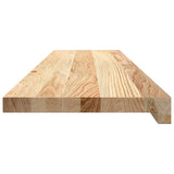 Gradini 20 pz 100x30x2 cm in Rovere Massello Non Trattato