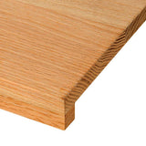 Gradini 20 pz Marrone Chiaro 80x25x2 cm Legno Massello Rovere