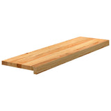 Gradini 20 pz Marrone Chiaro 90x30x2 cm Legno Massello Rovere
