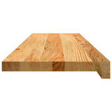 Gradini 20 pz Marrone Chiaro 90x30x2 cm Legno Massello Rovere