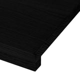 Gradini 8 pz Marrone Scuro 90x30x2 cm Legno Massello Rovere