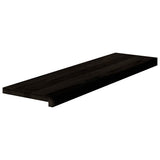Gradini 12 pz Marrone Scuro 90x30x2 cm Legno Massello Rovere
