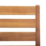 Set da Pranzo per Giardino 6 pz in Legno Massello di Acacia
