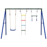 Set Gioco da Esterno con Altalena,Trapezio e Scala