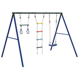 Set Gioco da Esterno con Altalena,Trapezio e Scala
