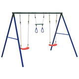Set Gioco da Esterno con Altalene e Trapezio
