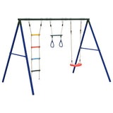Set Gioco da Esterno con Altalena,Trapezio e Scala