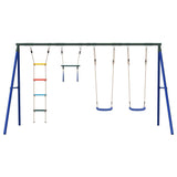 Set Gioco da Esterno con Altalene Trapezio e Scala