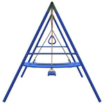 Set Gioco da Esterno con Altalena Trapezio e Altalena Nido