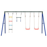 Set Gioco da Esterno con Altalene Trapezio e Scala