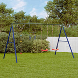 Set Gioco da Esterno con Altalene Trapezio e Altalena a Disco