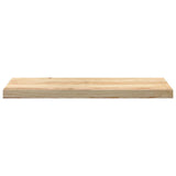 Gradini 2 pz 80x25x2 cm in Rovere Massello Non Trattato