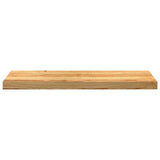 Gradini 2 pz Marrone Chiaro 80x25x2 cm Legno Massello Rovere