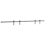 Kit Anta Scorrevole Armadio in Acciaio al Carbonio 244 cm