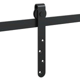 Kit Anta Scorrevole Armadio in Acciaio al Carbonio 244 cm