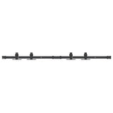 Kit Anta Scorrevole per Armadio 122 cm in Acciaio al Carbonio