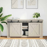 Kit Anta Scorrevole per Armadio 122 cm in Acciaio al Carbonio