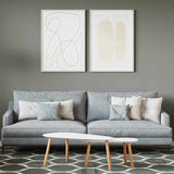 Pittura murale Grigio 16,5 x 16,5 x 15,9 cm Stampa da parete