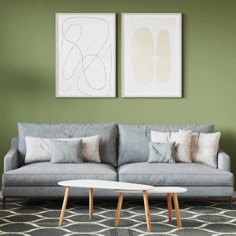 Pittura murale Verde 16,5 x 16,5 x 15,9 cm Stampa da parete