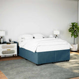 Giroletto Blu 140x190 cm in Velluto
