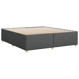 Giroletto senza Materasso Grigio Scuro 180x200 cm Tessuto
