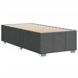 Giroletto senza Materasso Grigio Scuro 90x200 cm Tessuto