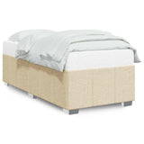 Giroletto senza Materasso Crema 100x200 cm in Tessuto